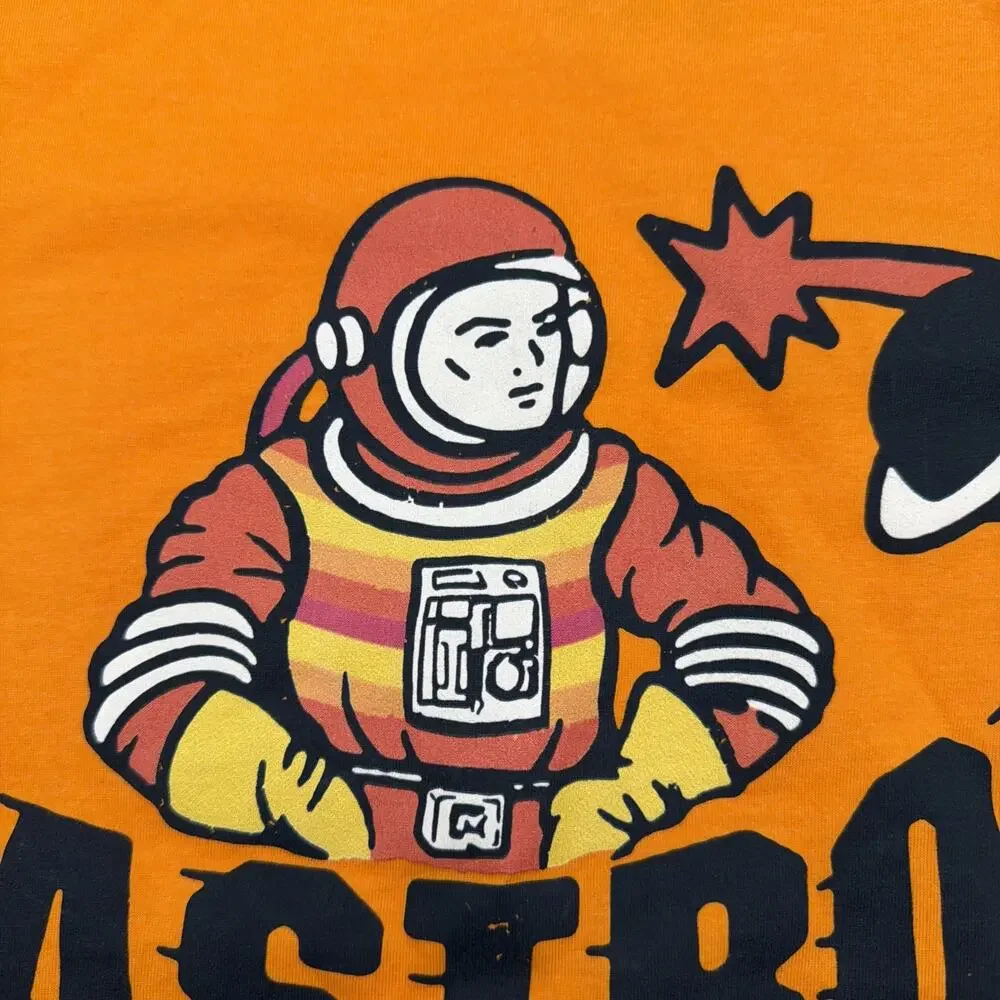 MItchell and Ness Astros Cooperstown Collection Mens Orange T Shirt Size S - Picture 10 of 12